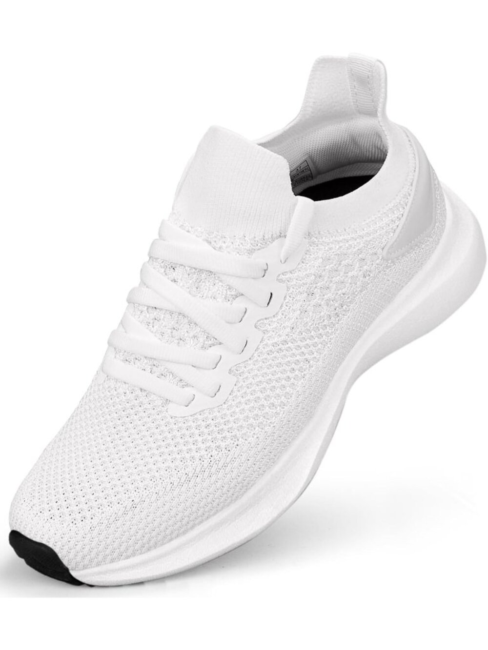 🆕Women's All White Breathable Running Sneakers Casual Tennis Walking Shoes
